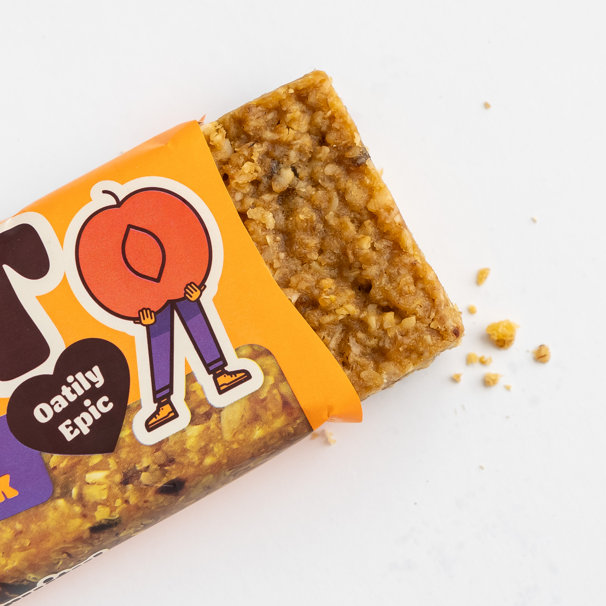 Close up of half opened Apricot Giant Bar