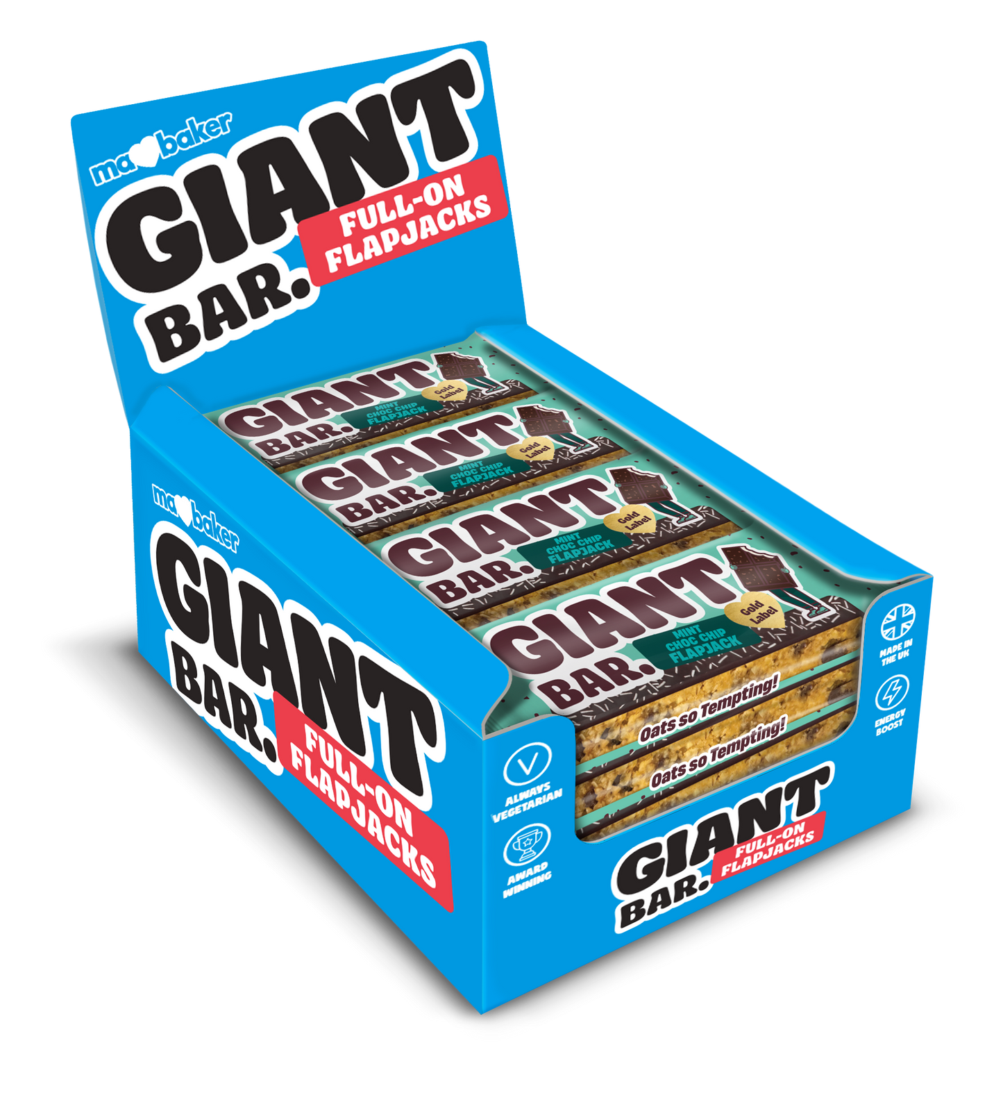 Mint Choc Chip Flapjack