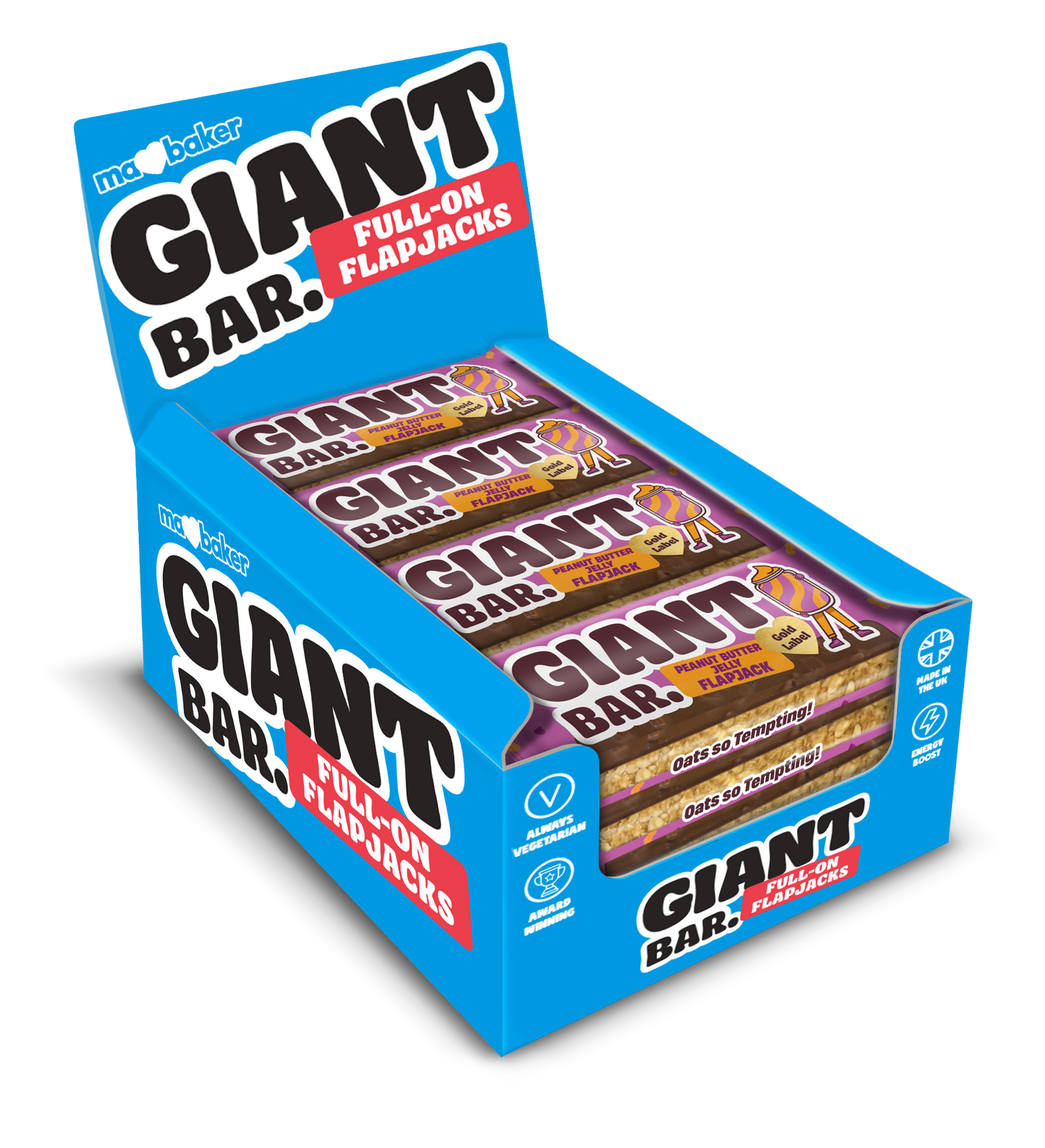 Peanut Butter Jelly Flapjack