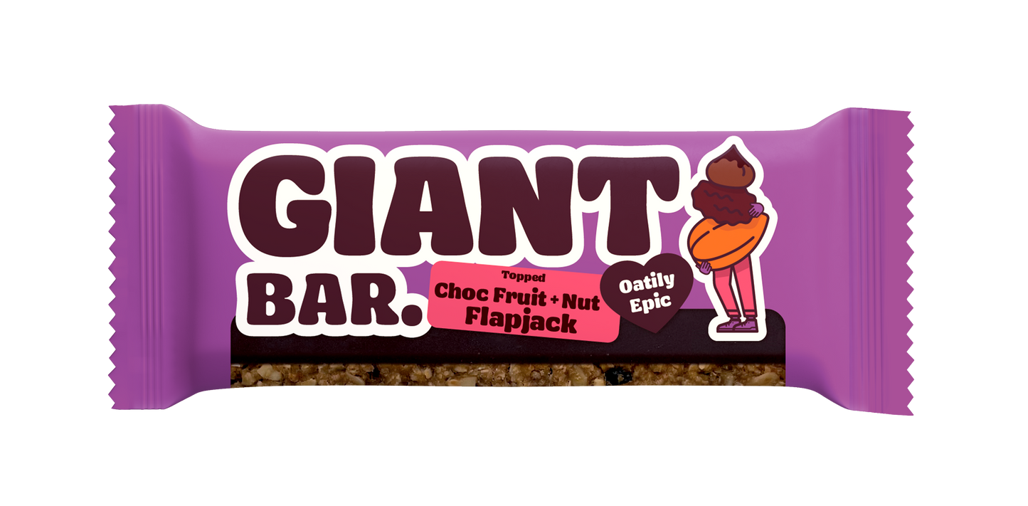 Topped Choc Fruit + Nut Giant Bar