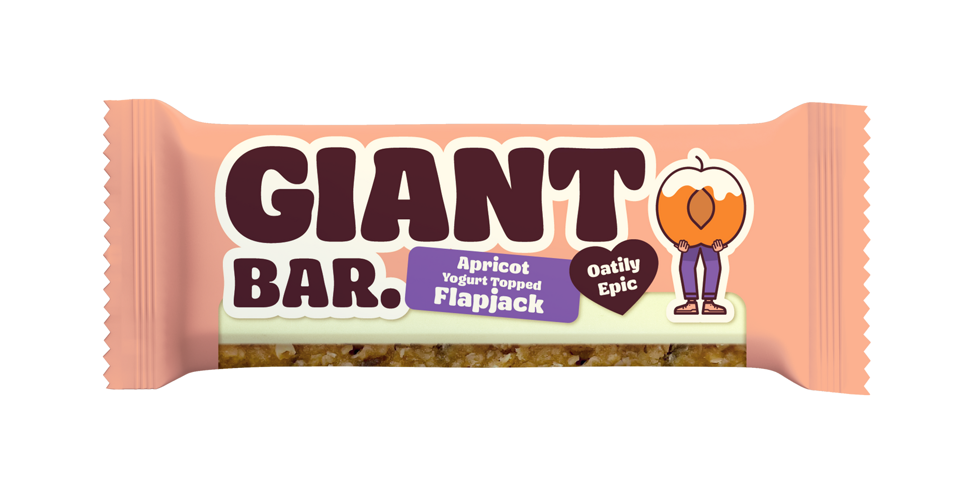 Apricot Yoghurt Topped Giant Bar