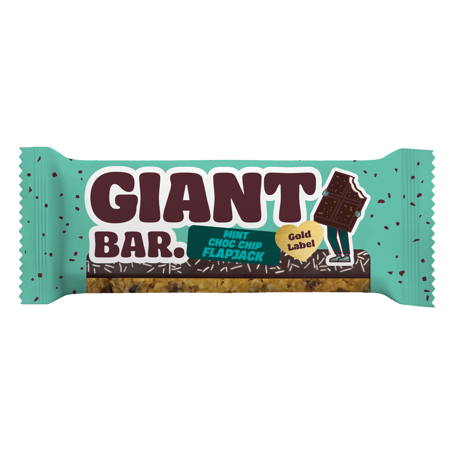 Mint Choc Chip Flapjack