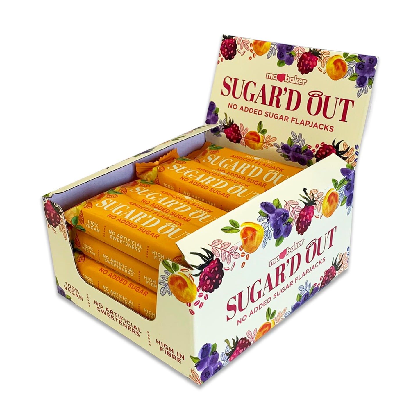 Apricot Low-Sugar Flapjacks