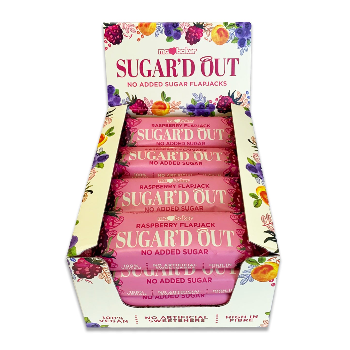 Raspberry Sugar'd Out Bars