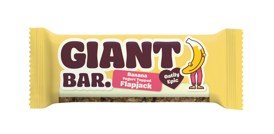 Banana Yoghurt Topped Giant Bar