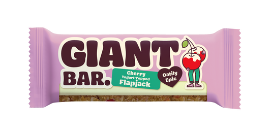 Cherry Yoghurt Topped Giant Bar